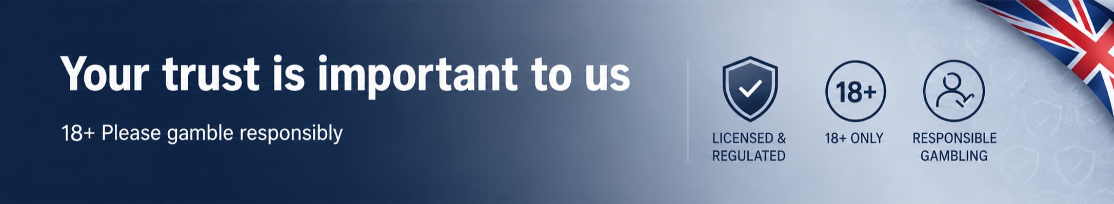 Responsible betting comparison banner